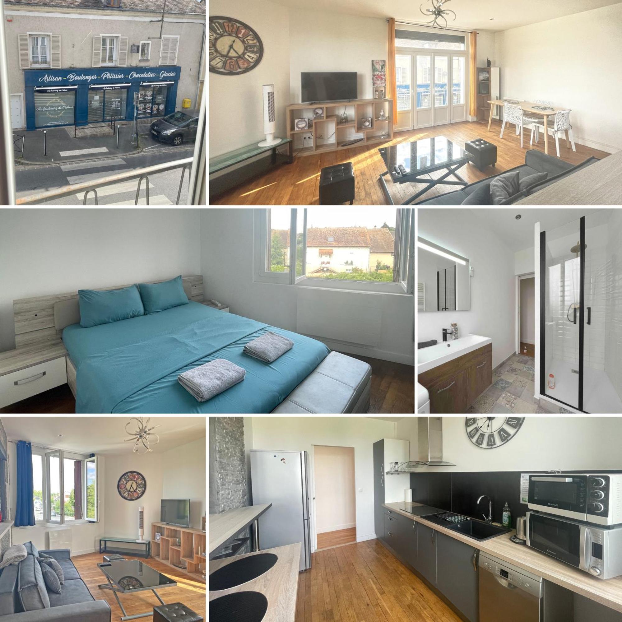 Grand T2 Renove - Bord Du Canal - Commerces A Pied Moret-sur-Loing